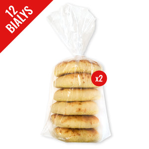 Box Set - 2 Packs of 6 Bialys