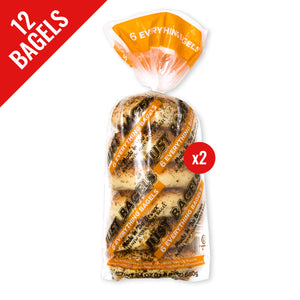Box Set - 2 Packs of 6 Everything Bagels