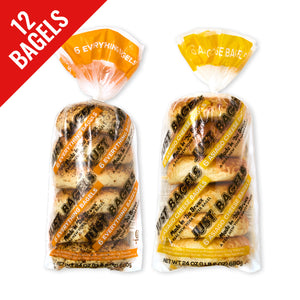 Box Set - 6 Everything and 6 Asiago Bagels
