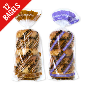 Box Set - 6 French Toast and 6 Cinnamon Raisin Bagels