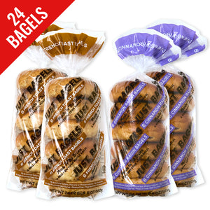 Gift Set - 12 French Toast and 12 Cinnamon Raisin Bagels