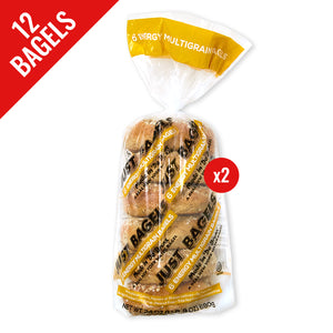 Box Set - 2 Packs of 6 Energy Multigrain Bagels
