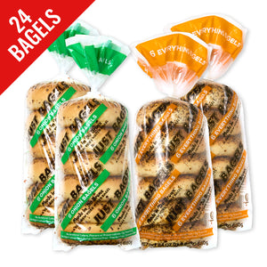 Gift Set - 12 Everything and 12 Onion Bagels