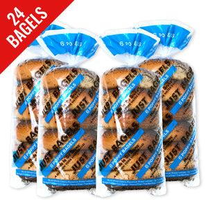 Gift Set - 4 Packs of 6 Poppy Bagels