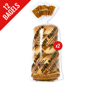 Box Set - 2 Packs of 6 Sesame Bagels